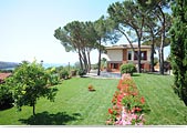 Villa Capitorsola: the garden - Island of Elba