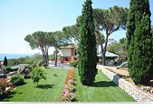 Villa Capitorsola: the garden - Island of Elba