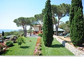 Villa Capitorsola: der Garten - Insel Elba